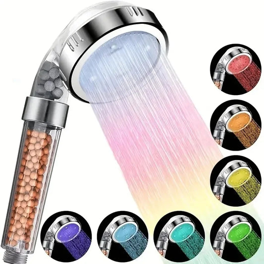 Color-Changing LED Shower Light