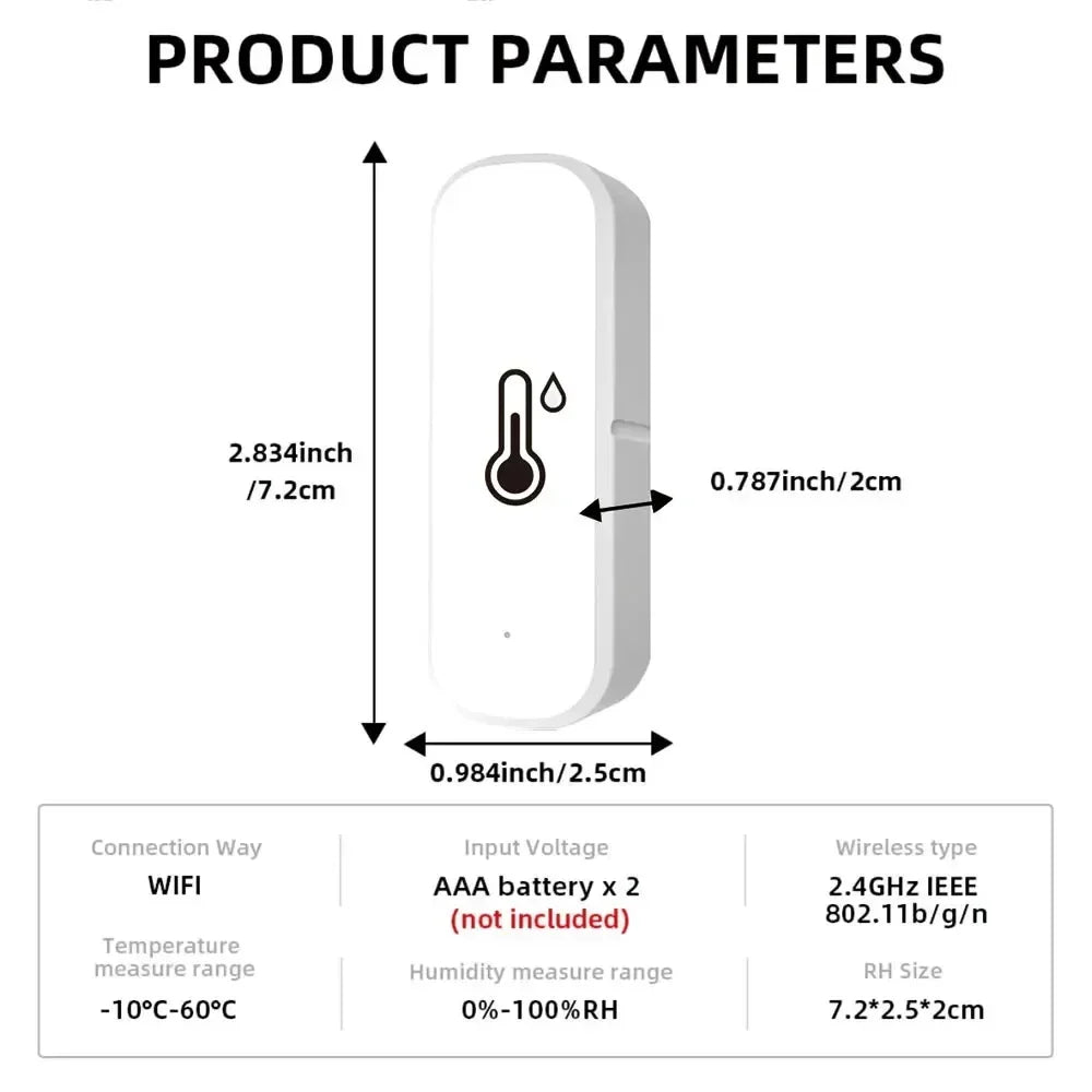 Home Humidity and Temperature Sensor